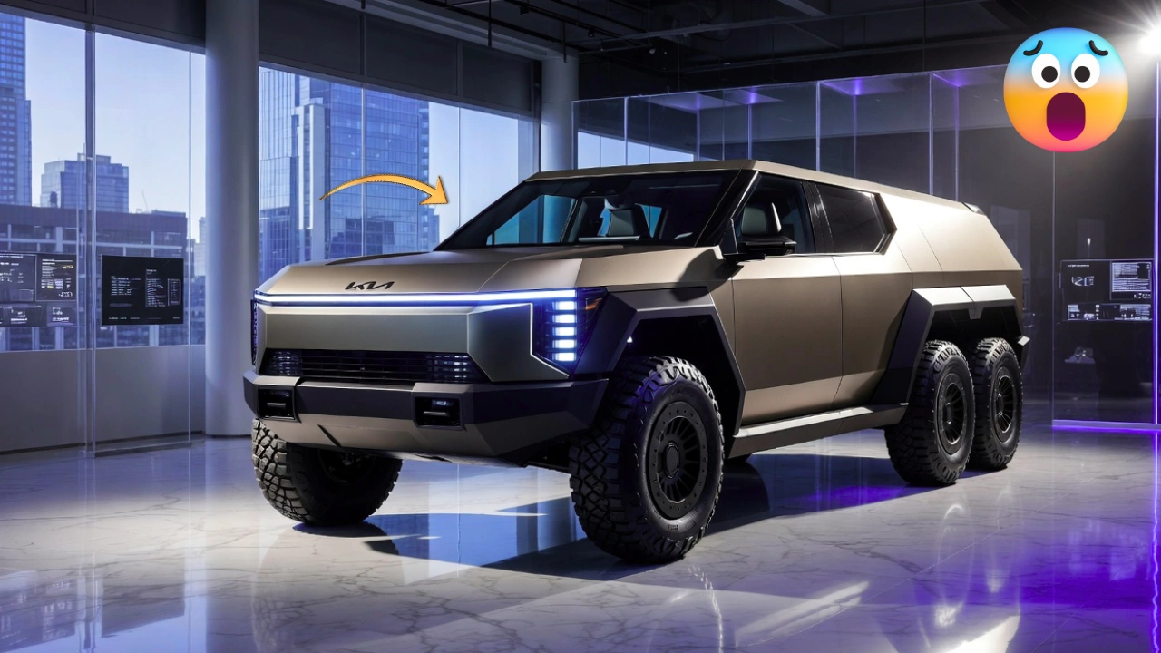 KIA 6×6 2026 Launch: Extreme Off-Road Performance, Futuristic Design, and Next-Gen Adventure Technology
