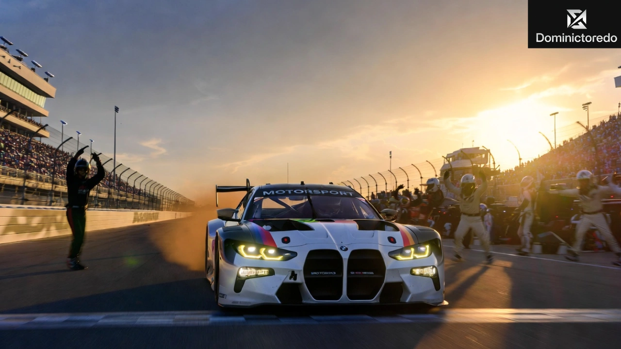 BMW Celebrates Rolex 24 Daytona Success After GTD Pro Victory and GTP Podium Finish